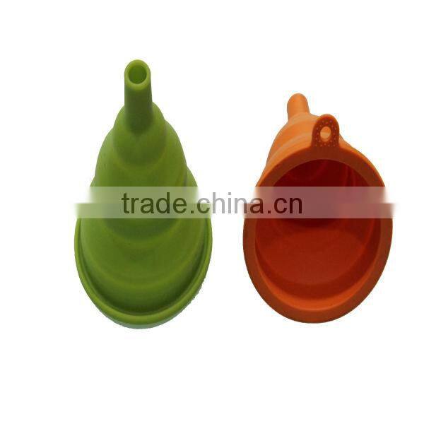 Multifuncational food grade Silicone ruber funnel