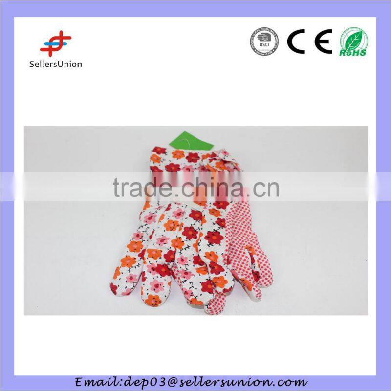 printing garden glove