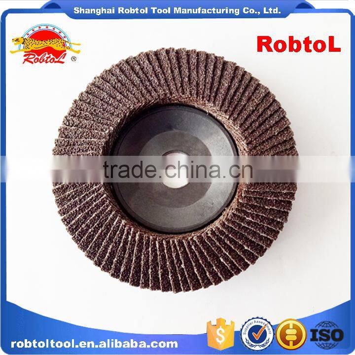 5" 125mm Flap Disc Zirconia Plastic Back Cover Aluminum Oxide Grinding Wheel Abrasive Flap Disk Flap Wheel Sanding