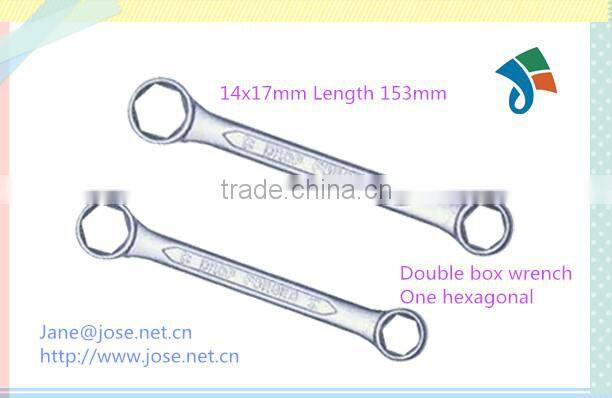 One hexagonal Double box wrench