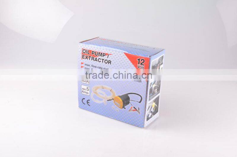 S80357 12V 5A Oil/Diesel Fluid Extractor Electric Transfer Pump For Car/Motorbike
