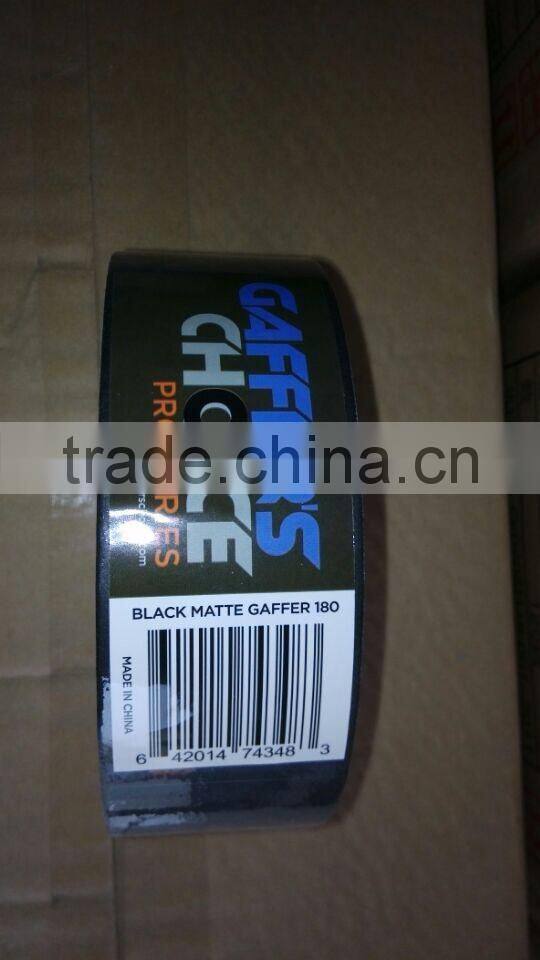Black gaffer tape