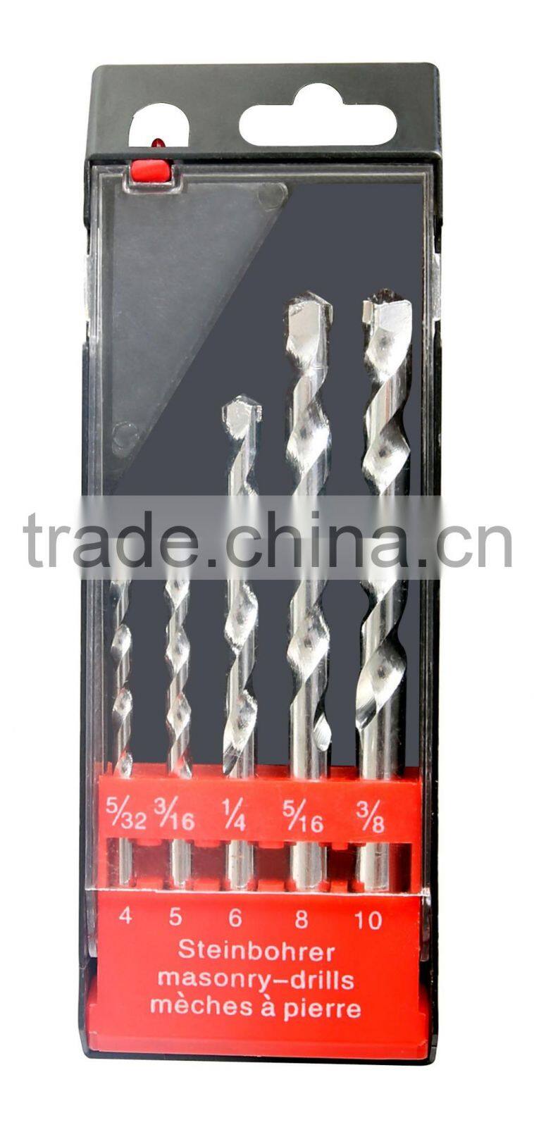 5pcs Masonry Drill Set