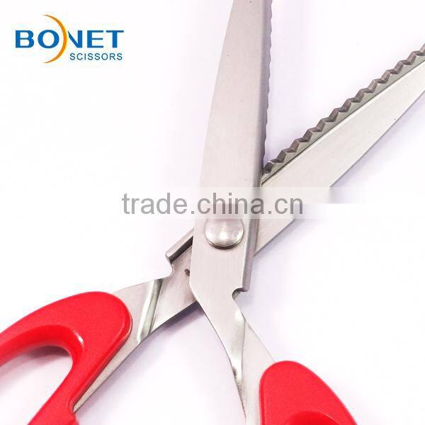 S21011 9-1/2" Plastic handle pinking shears