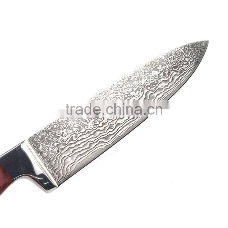 Hotsale 2017 home & garden damascus steel pakistan knife