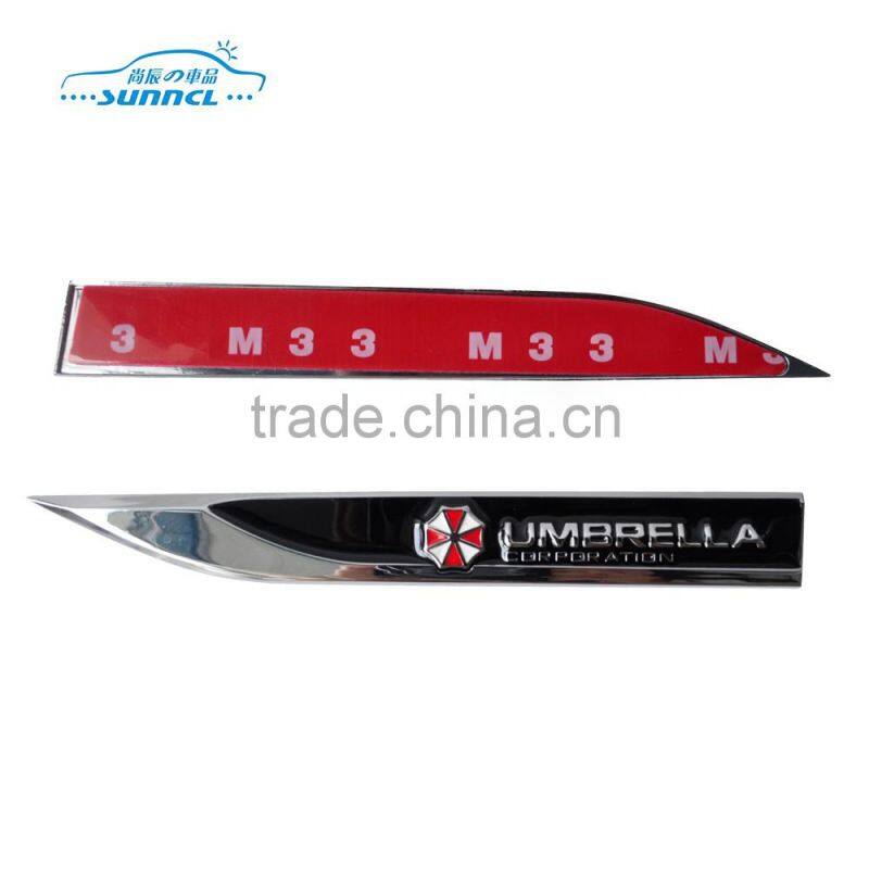 Custom 3d car sticker for car