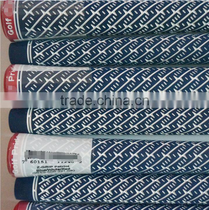 Rubber golf club grips