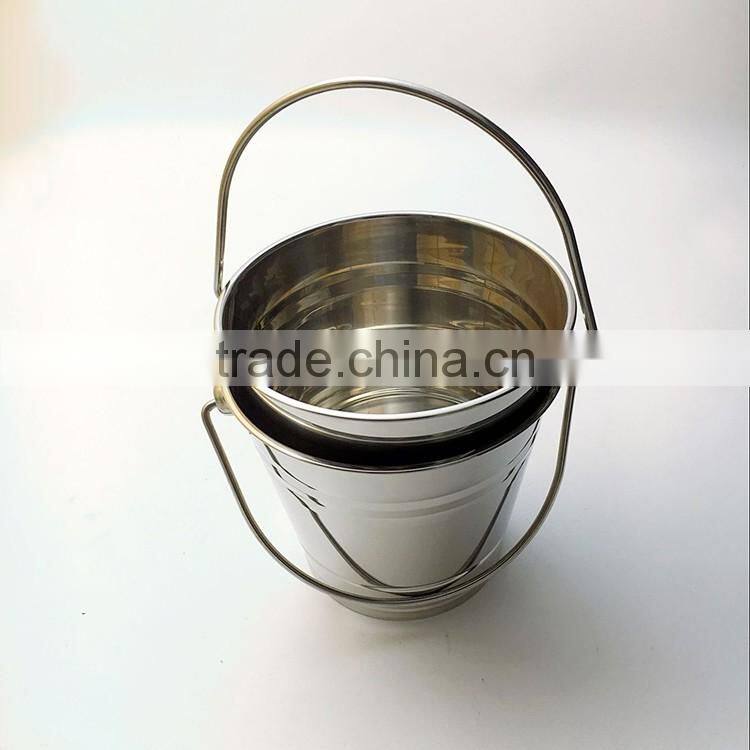 promotional beer stainless steel ice bucket wholesale