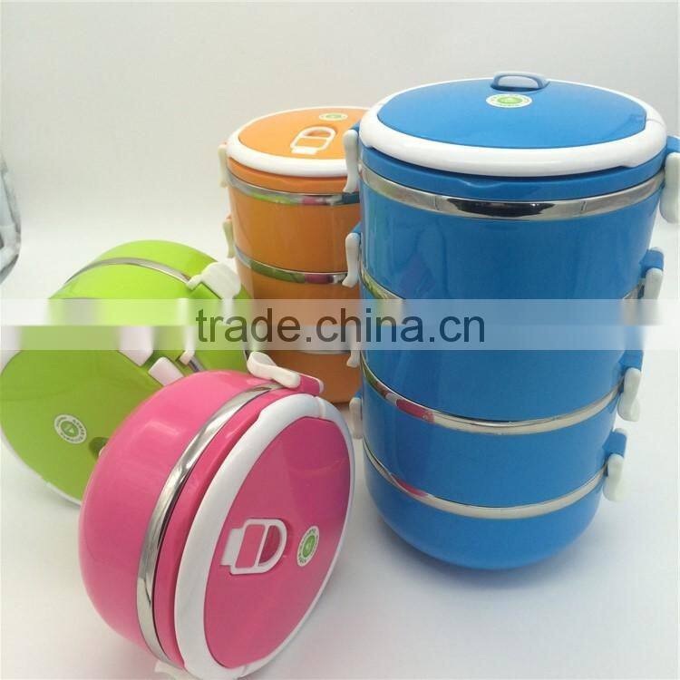 Portable insulated food warmer container thermo lunch box