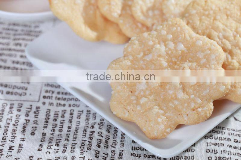 Pumpkin snack cracker