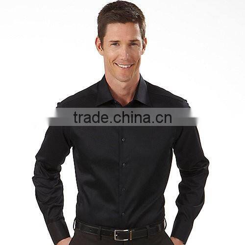 Factory wholesale custom cotton office uniform formal shirts dress shirts for men
