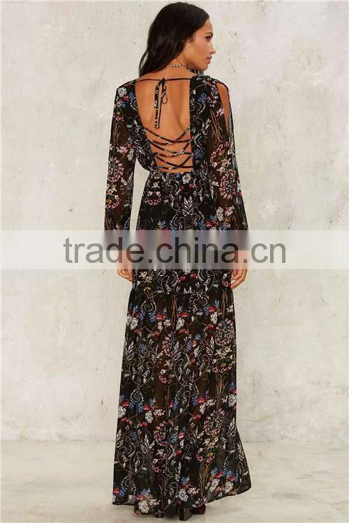 2017 Modern fashion printed girls dress names with pictures for summer