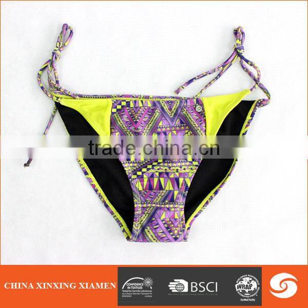 Sexy swim wear supportive bralette bikini bottom for mature women
