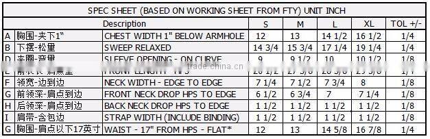 Cheap price Unisex Tank Top stock lot, 161010a