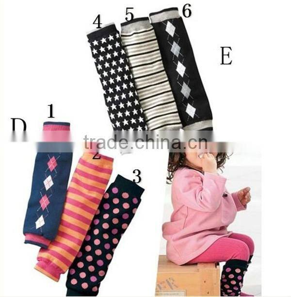 Wholesale Colorful Christmas Baby Leg Warmers,Cotton Warm Baby leggings