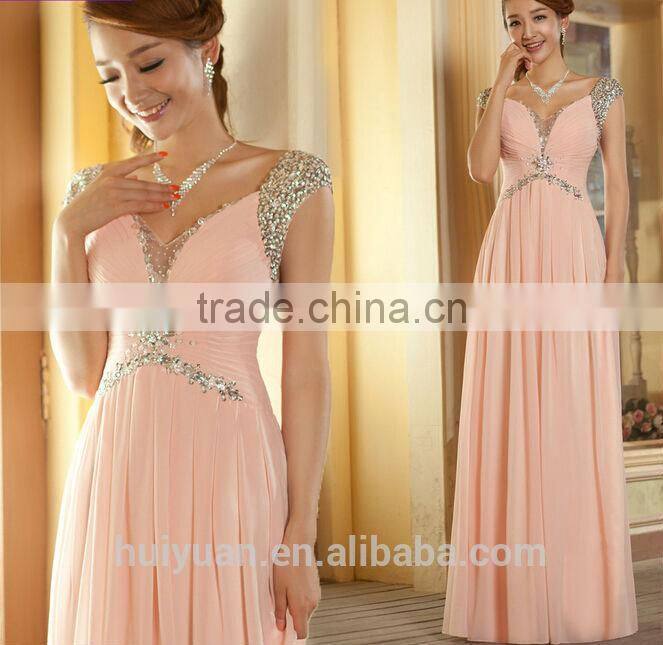 light orange deep v neck off shoulder beaded corset ball gowns