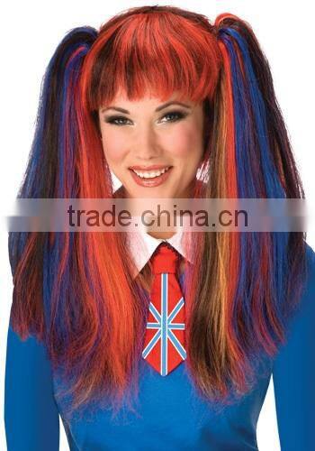 Funky Japanese Schoolgirl Wig