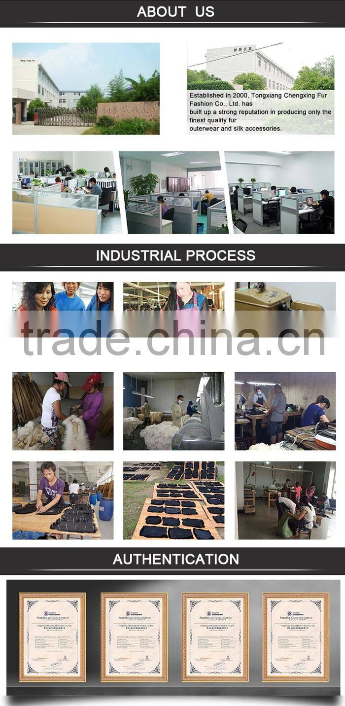 CX-D-03A Hotel Rugs Patchwork Real Rabbit Fur Animal Fur Bedding Set Fur Rug