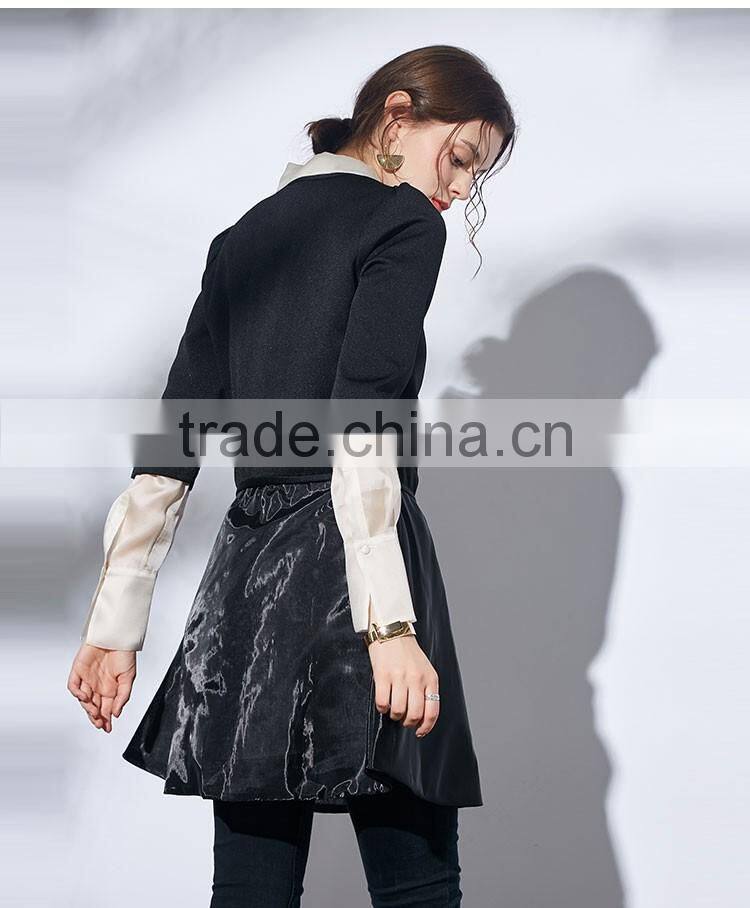 Maxnegio wommen coat autumn 2017 zipper coat fashion coat