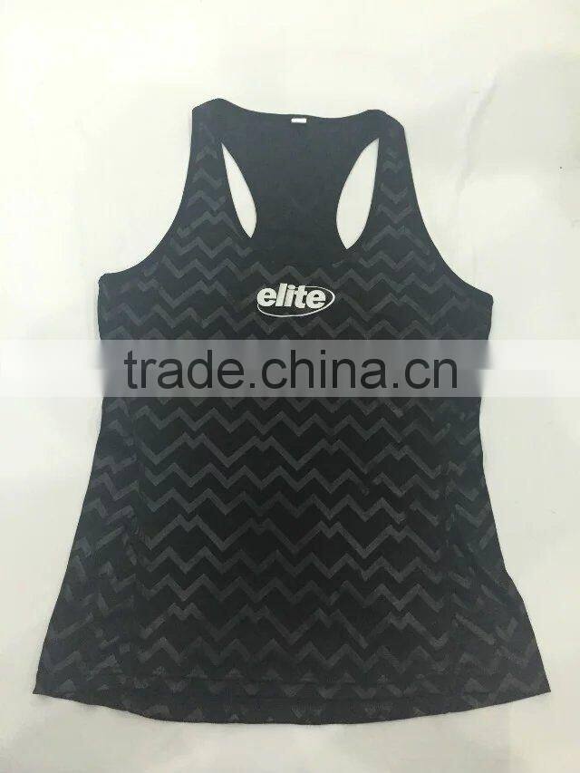 Ladies sexy hot selling sports vest running top