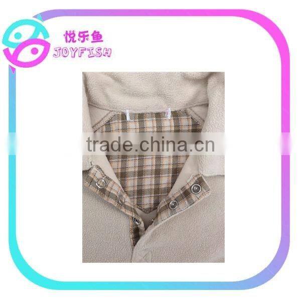 casual collar plain baby clothes