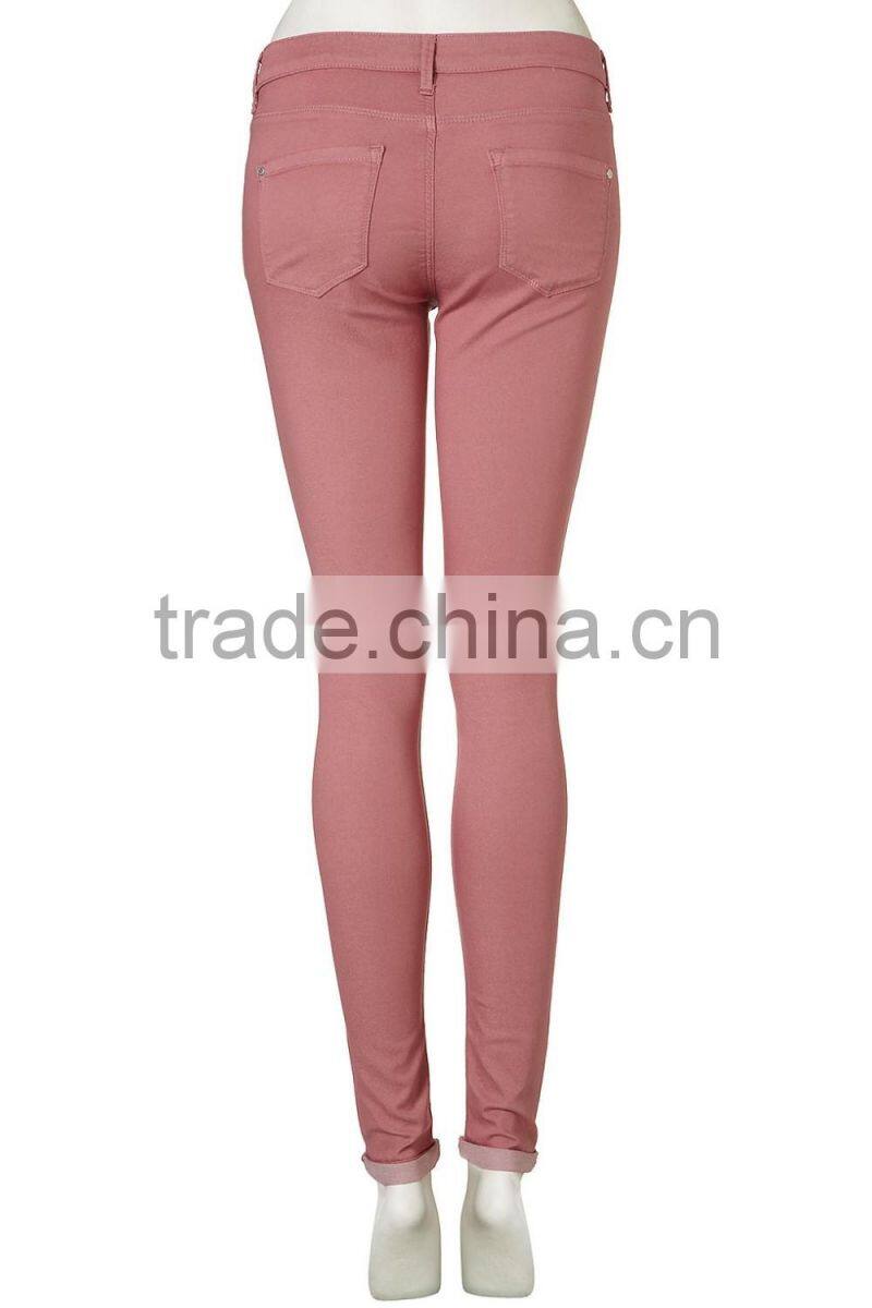 2016 Women Woven Pants Slim Fitted Various Colors Pants