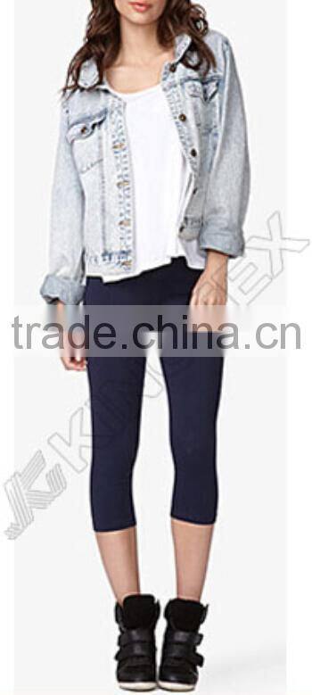 women blank cheap pants,one color womens pants,100%cotton jogger pants