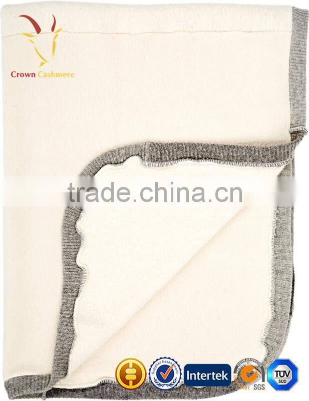 Soft High Quality Luxe Baby Cashmere Warm Blanket