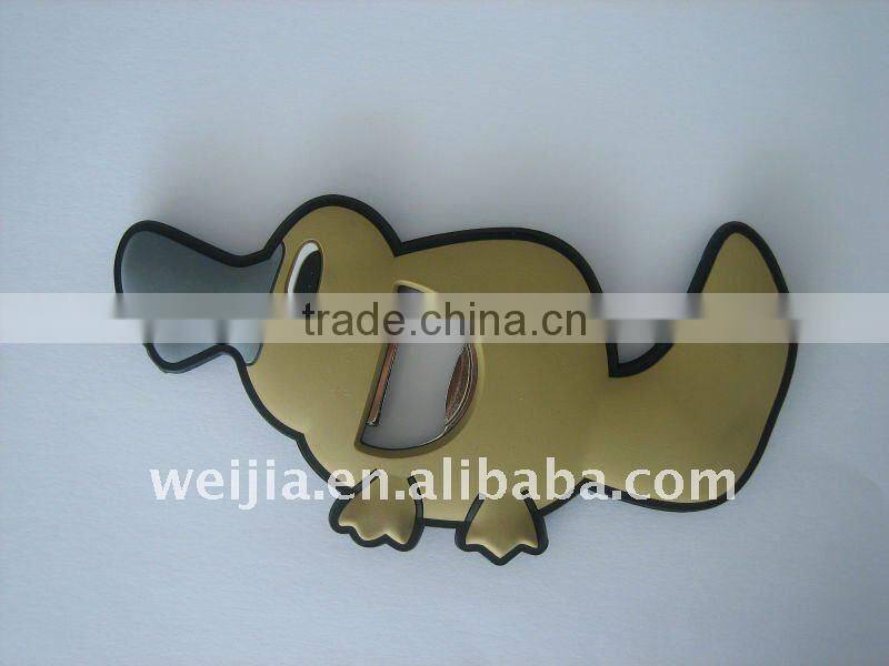 3D PVC bottle opener