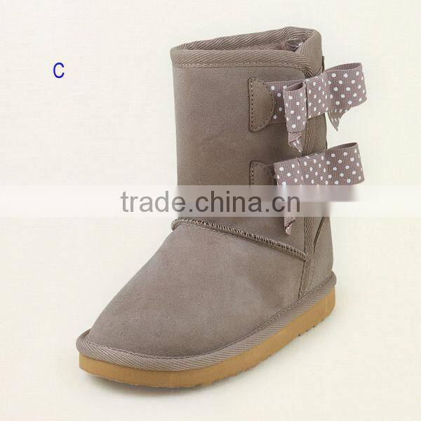 Purple Wholesale Children Squeaky Boots Winter Boots