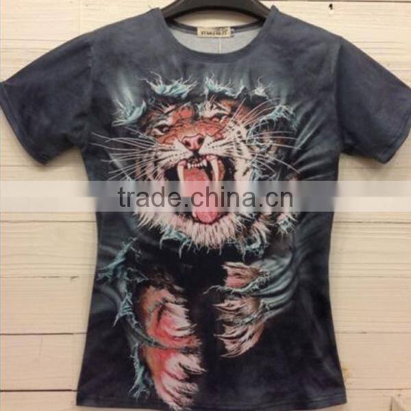 Fashion Custom Heat Transfer Printing T-Shirt Wholesale