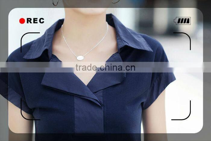 Ladies fashion fit polo tops 201303