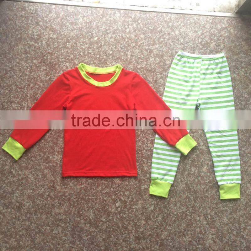 Bulk Wholesale 2017 New Style Soft Kids Family Christmas Pajamas Baby Toddler New Year Children Pajamas