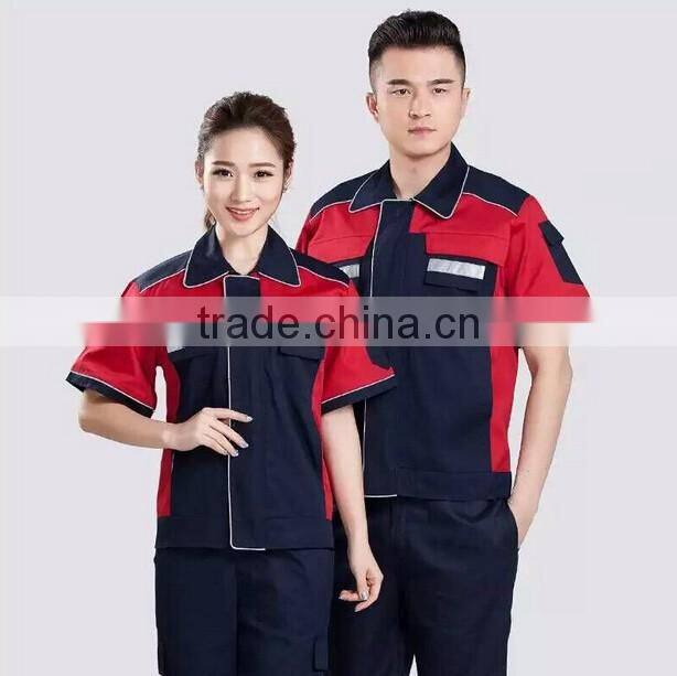 Custom New Plain Factory Cheap Coverall Work uniforms for Mechanical Workshop
