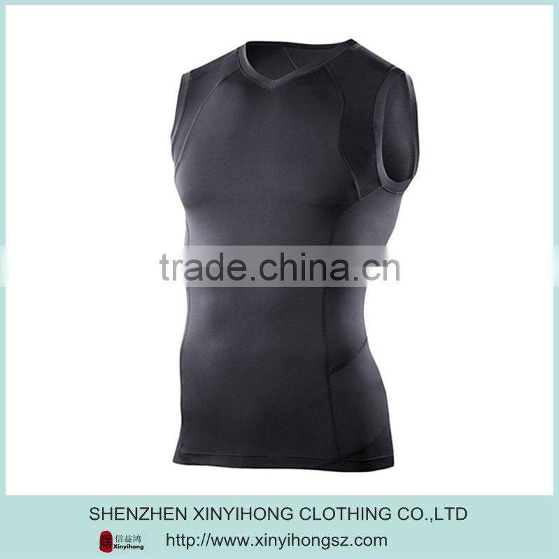 custom plain blank gym mens slim fit sport singlets/tank tops