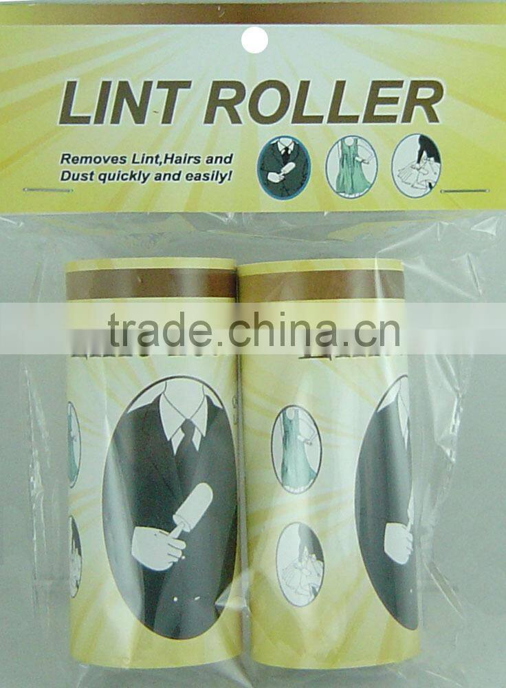 Travel customized printed sticky lint roller
