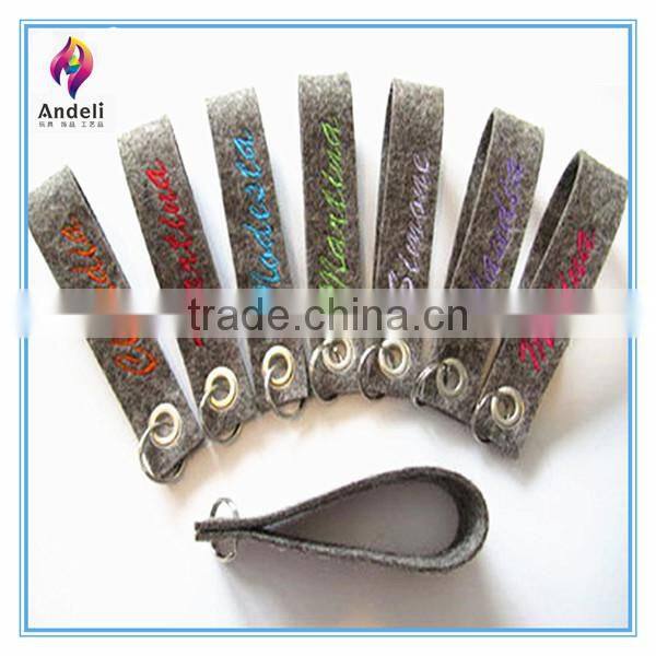 Eco-friendly Felt keychain,Wool felt keychain