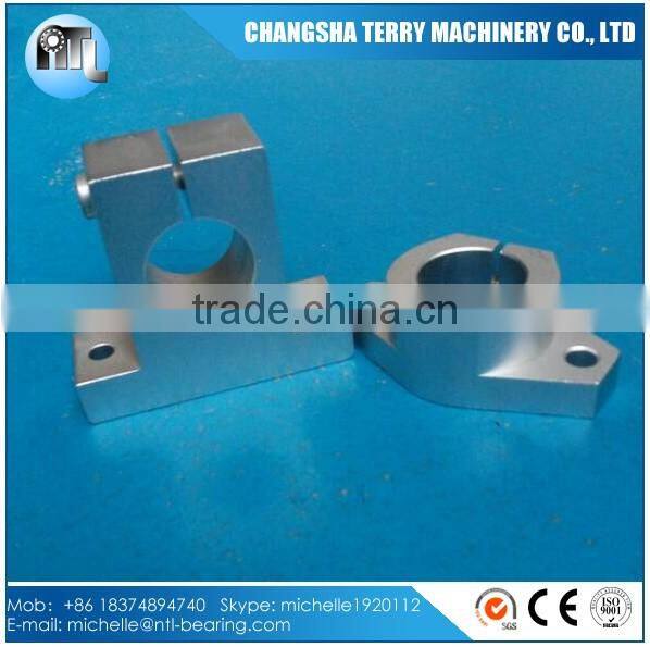 good quality black linear rail shaft end support SK12