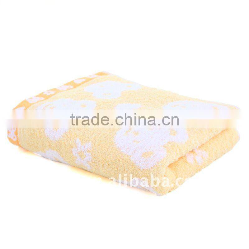 100% cotton embroidery face towel