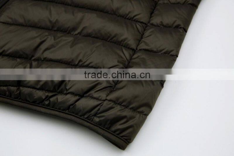 6 COLORS Hooded Men Thin Folding Ultralight Down Jacket