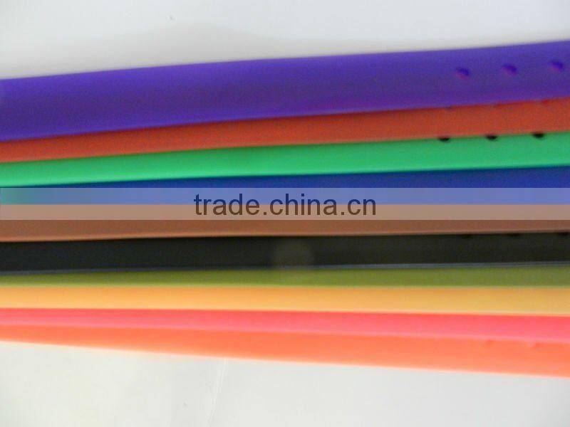 fashion color silica gel belts