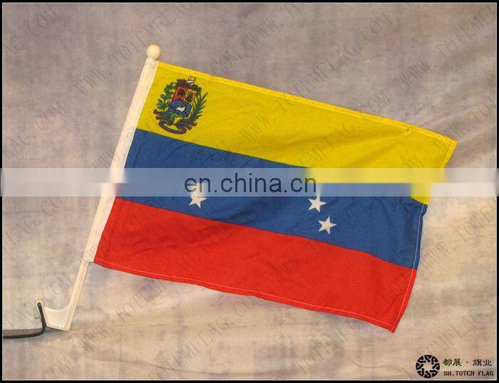 Cheap Polyester Venezuela Venezuelan National Car Flag