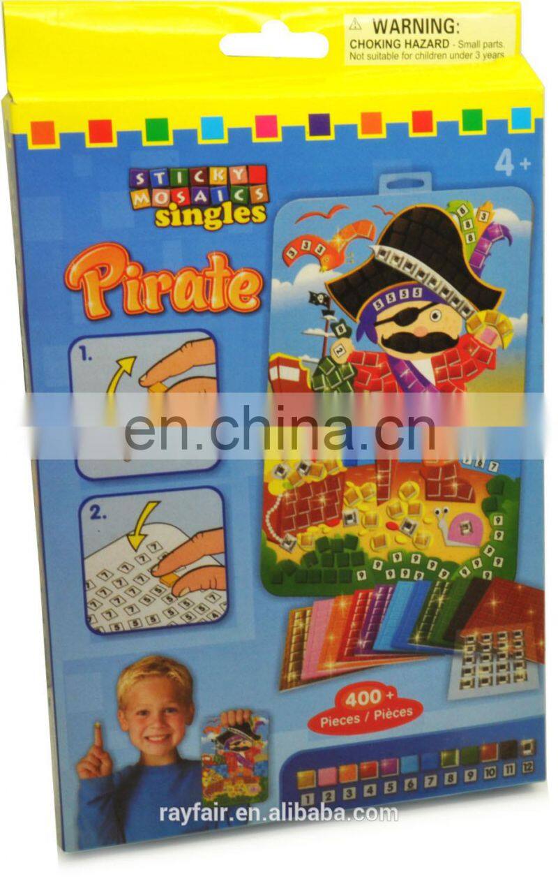 DIY mosaic art/sequin craft/Diy toys/