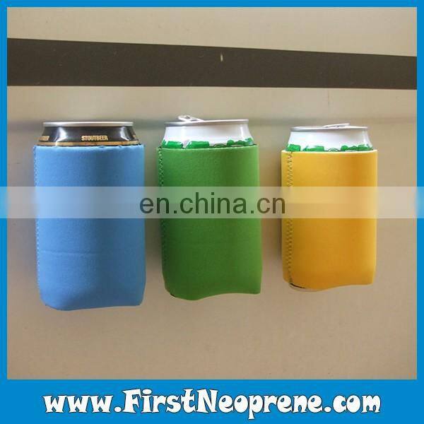 T Shirt Style Simple Color Neoprene 3mm Foldable Can Cooler