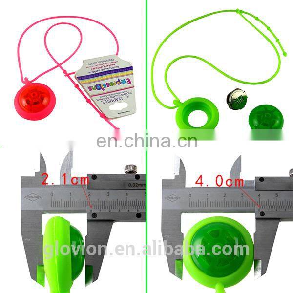 Best sell LED lanyard neck strap glow in the dark