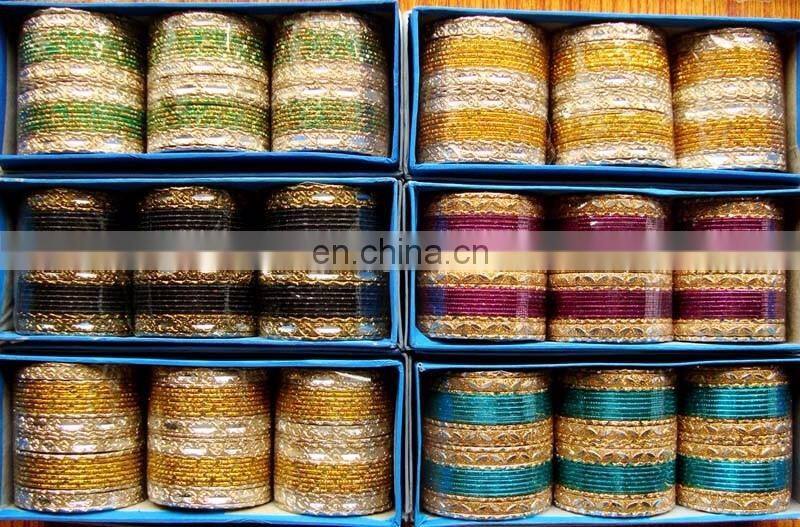 Indian wedding wear metal bangles - Bollywood style metal kangan - Traditional metal bangle churi