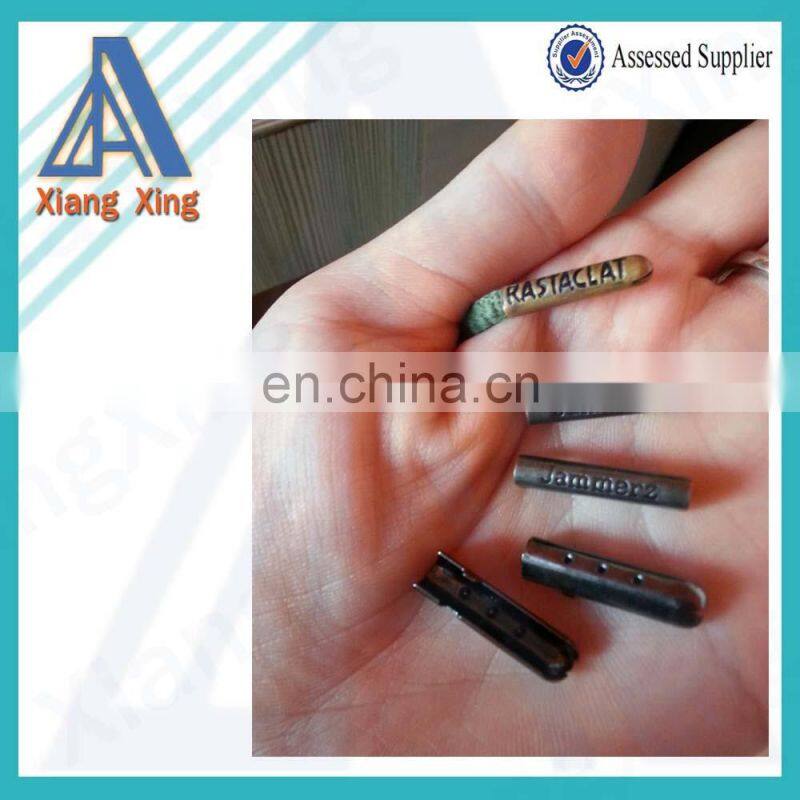metal lace tips, custom your logo plastic, metal lace tips for sale
