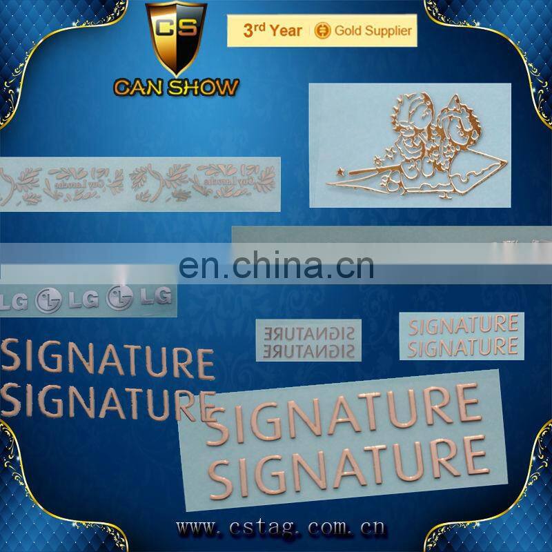 Custom metal sticker DIY cell phone radiation