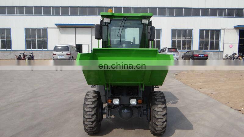 FCY20 2ton 4x4 drive hydraulic mini site dumper for sale