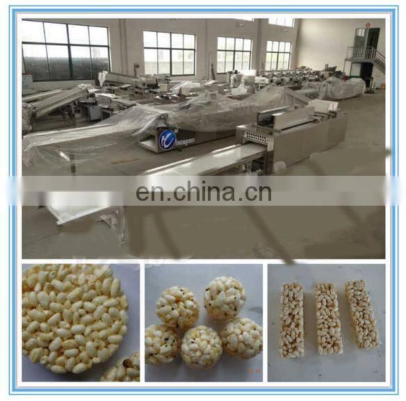 production line puffed rice ball maker cereal bar machine popcorn ball maker machine
